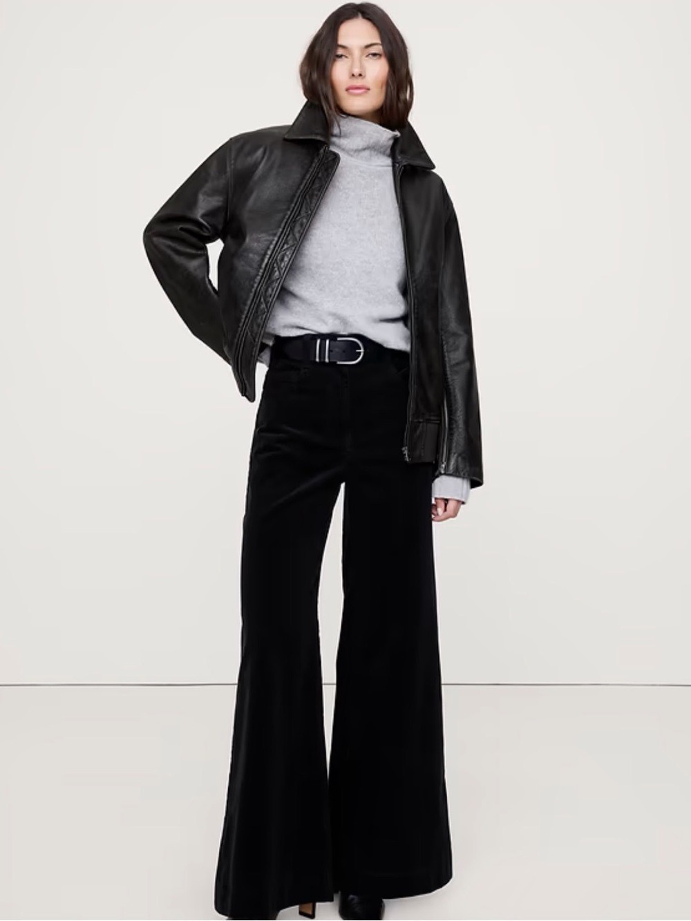 Banana Republic ULTRA-HIGH RISE WIDE-LEG CORDUROY Pants Slacks Trousers Fall